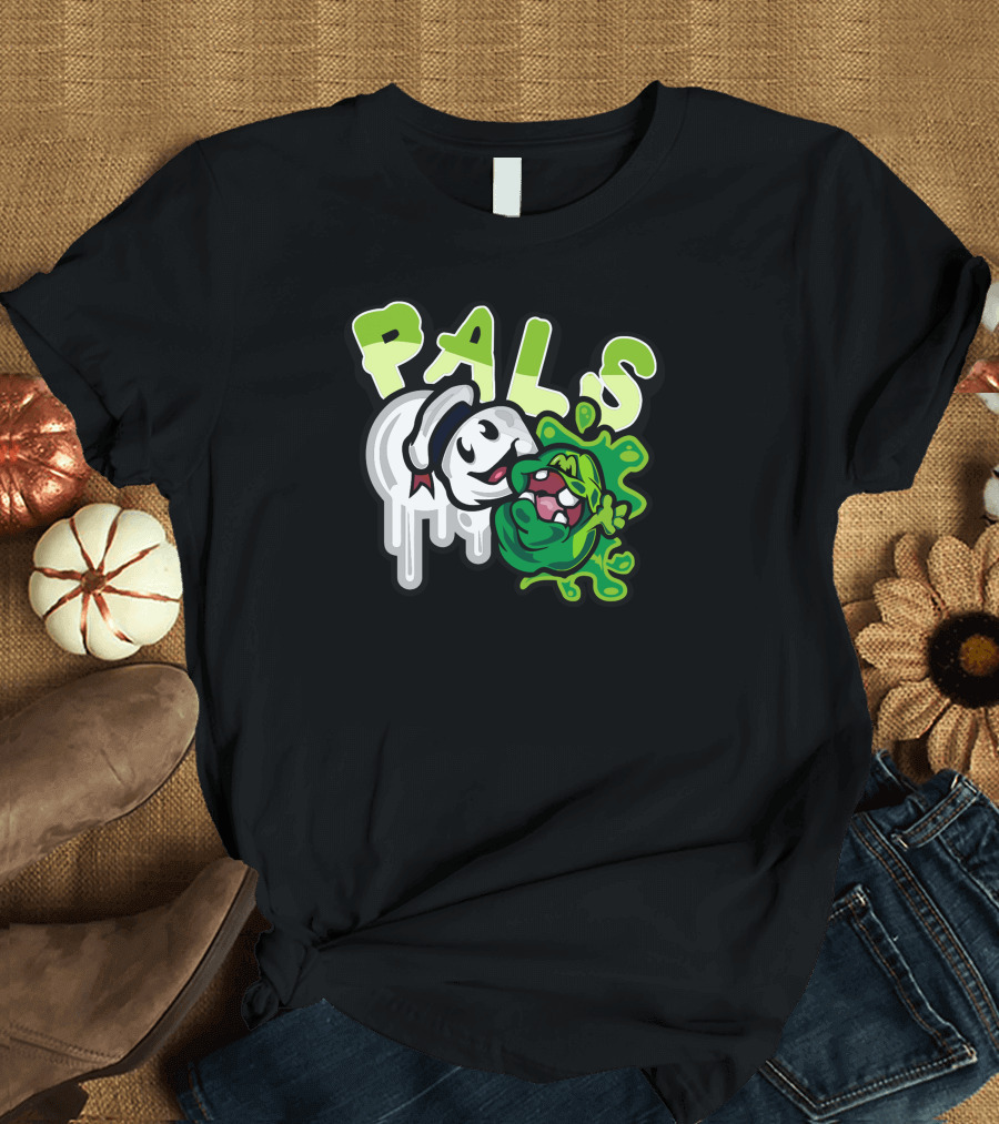 Pals Stay Puft and Slimer Ghostbusters Collaboration T-Shirt