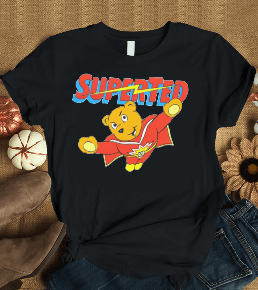 SuperTed Flying Bear Hero Adventure T-Shirt