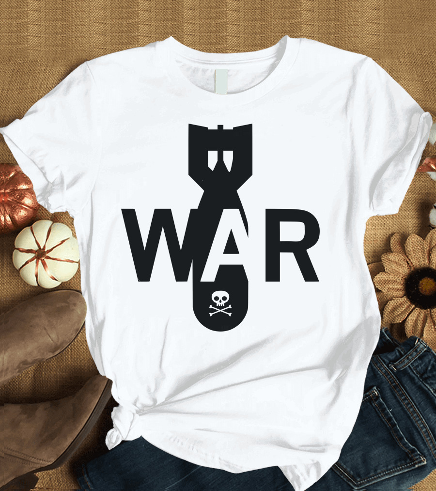 WAR Bomb Skull T-Shirt