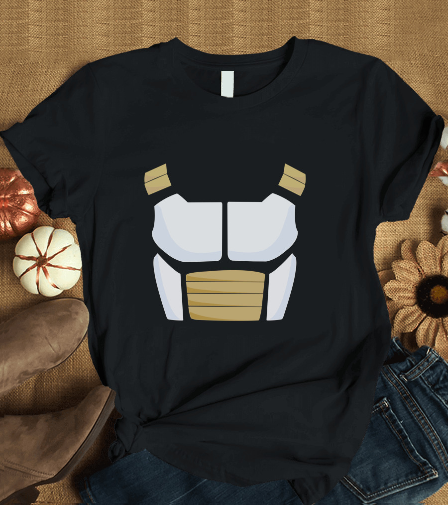 Saiyan Armor DBZ Vegeta Battle Vest T-Shirt