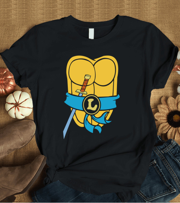 T-Shirt: Turtles Leonardo L Belt Armor Sword T-Shirt Turtles Leonardo L Belt Armor Sword T-Shirt