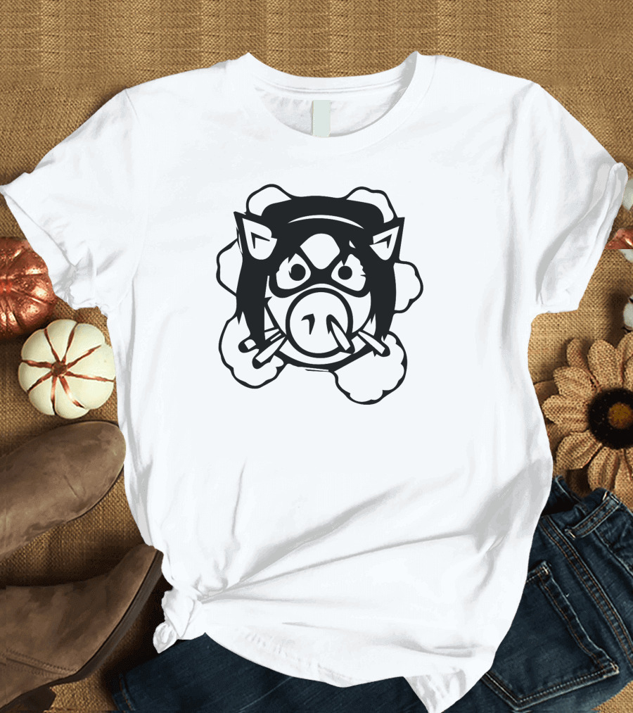 Pig Wheels Angry Punk T-Shirt