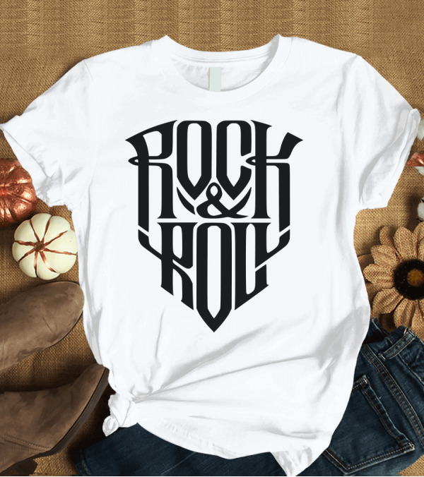 T-Shirt: Rock and Roll Music T-Shirt Rock and Roll Music T-Shirt