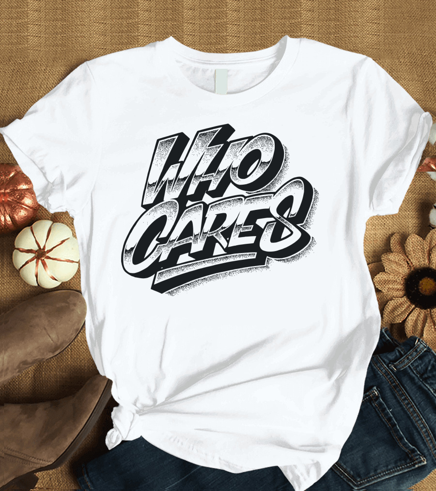 Who Cares Retro T-Shirt