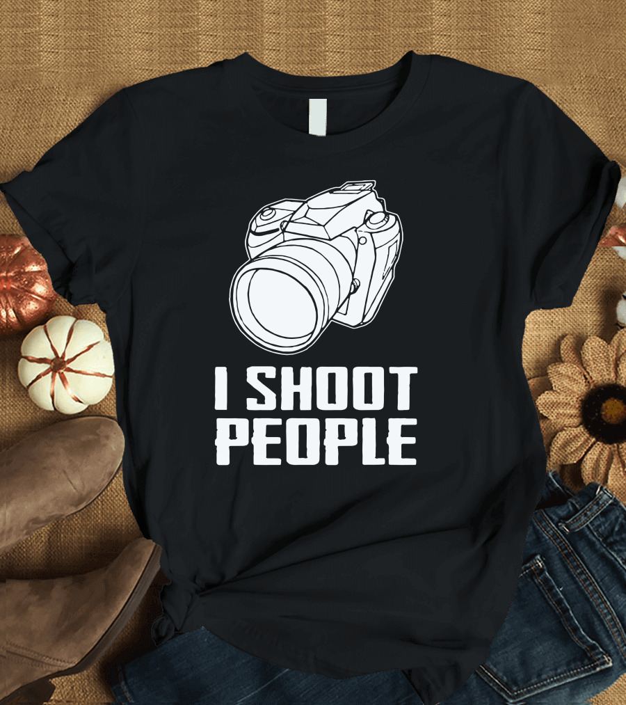 Digital Camera I Shoot People T-Shirt