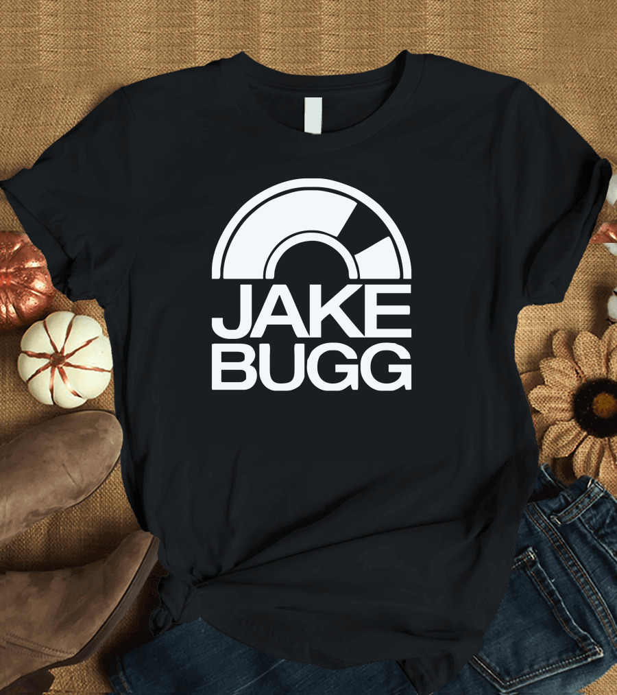Jake Bugg Retro Vinyl Record Motif T-Shirt