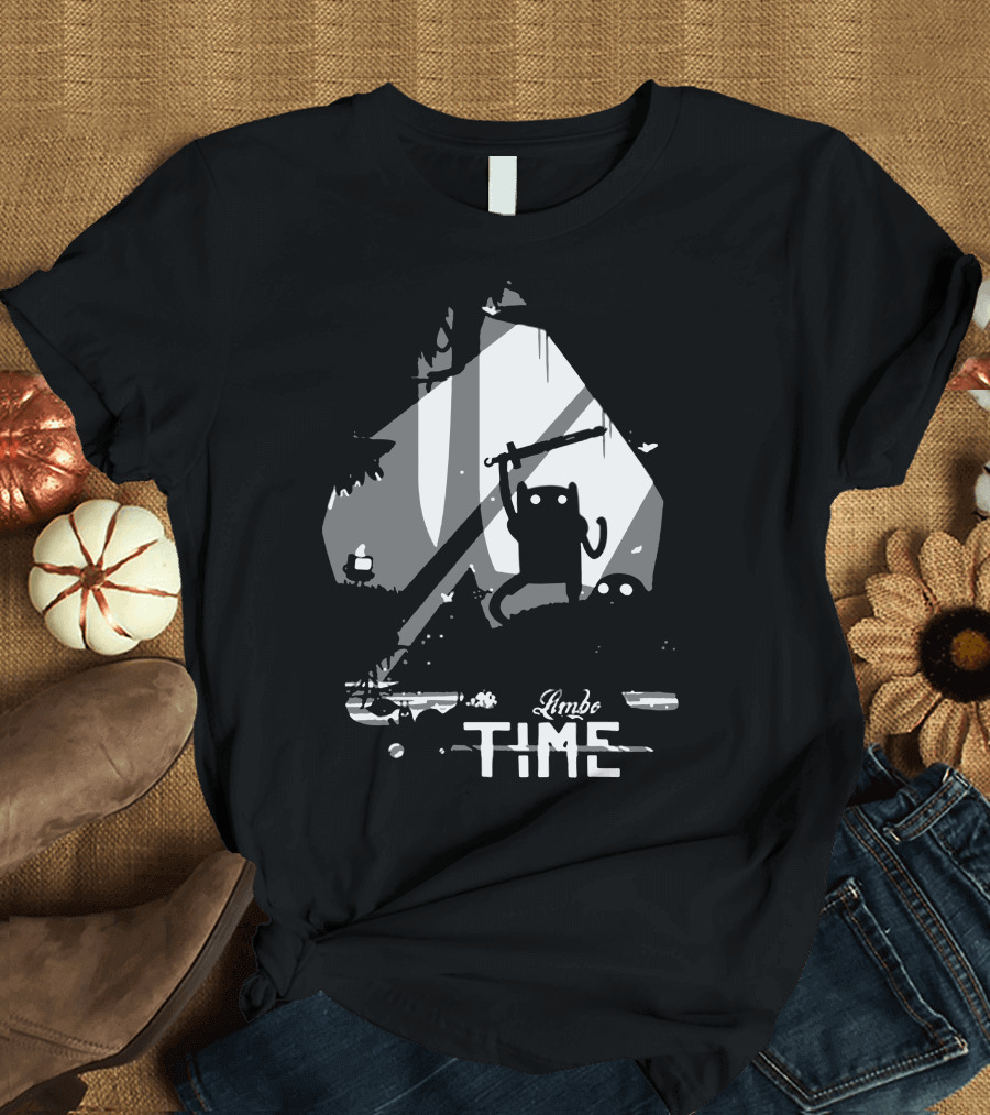 Adventure Limbo Time Scary Sword Quest T-Shirt