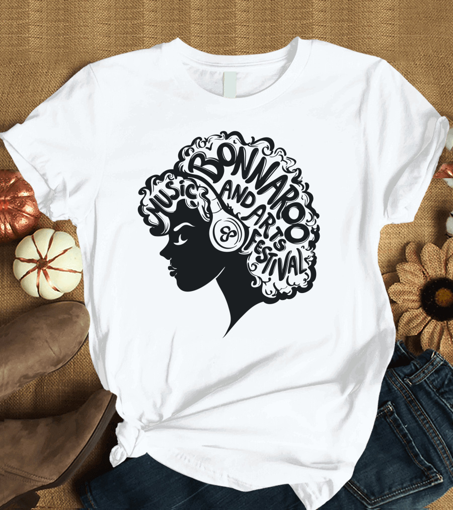 Bonnaroo Music and Arts Festival Headphone T-Shirt