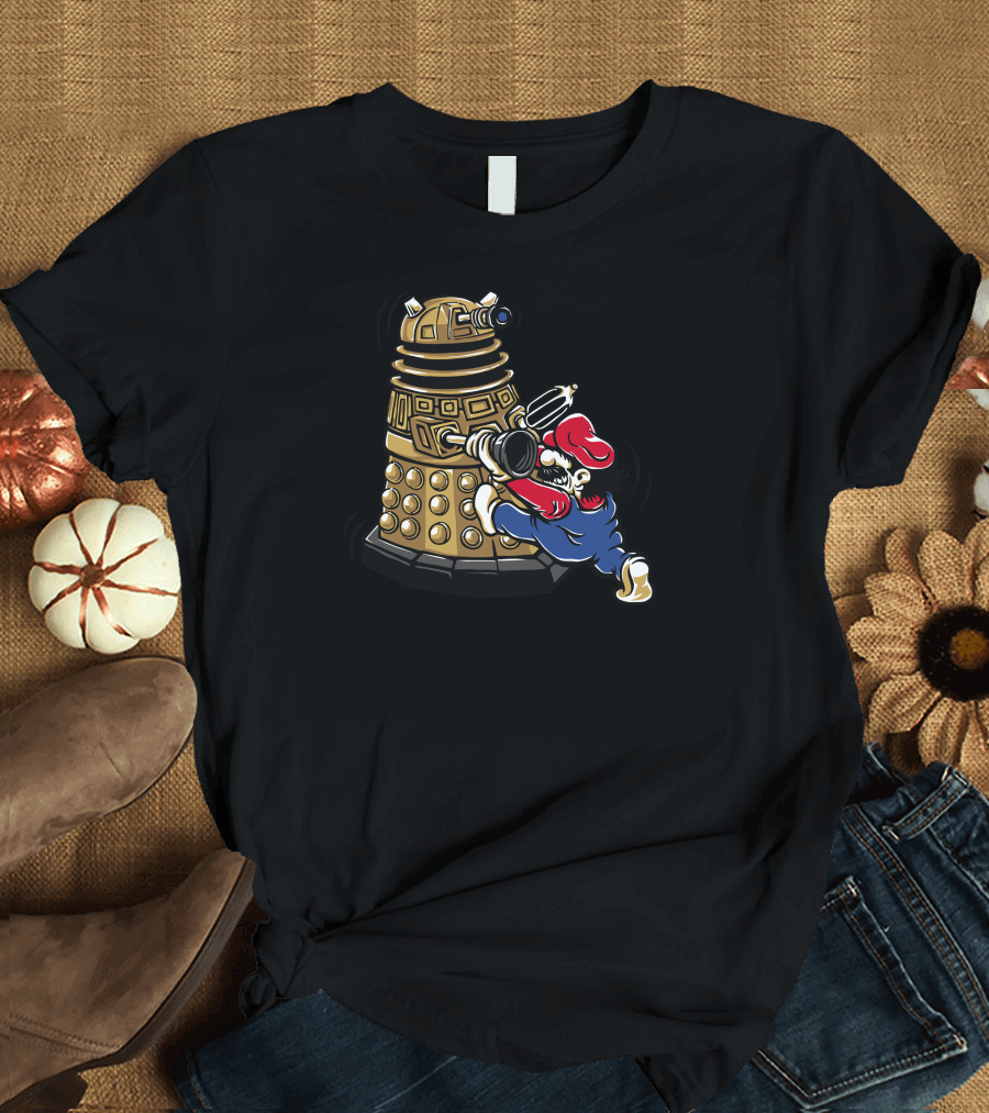 Alek Thats Mine Dalek Plumber Crossover Mashup T-Shirt