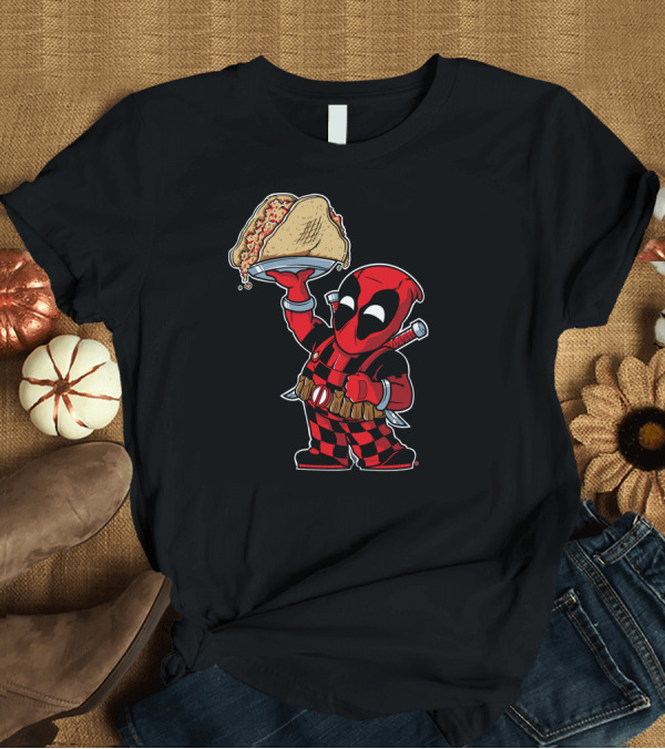 T-Shirt: Big Taco Deadpool T-Shirt Big Taco Deadpool T-Shirt