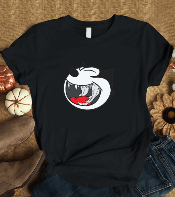 T-Shirt: Felix the Cat Laughing Open Mouth T-Shirt Felix the Cat Laughing Open Mouth T-Shirt