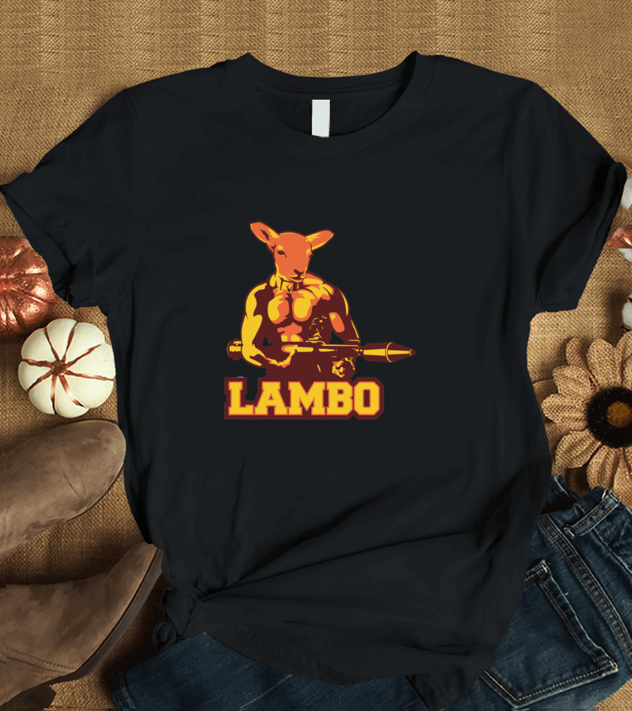 Lambo Kangaroo with Bazooka T-Shirt