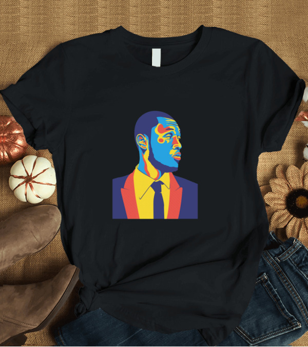T-Shirt: Stromzy Pop Art Multicolor Portrait in Suit T-Shirt Stromzy Pop Art Multicolor Portrait in Suit T-Shirt