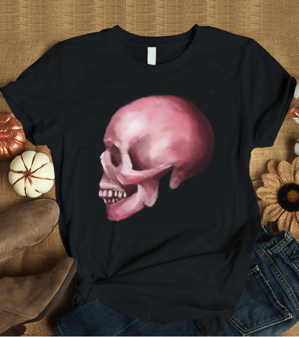 T-Shirt: Pink Skull Concept Digital T-Shirt Pink Skull Concept Digital T-Shirt