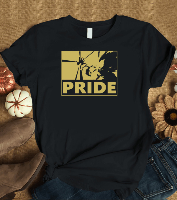 T-Shirt: Vegeta Pride Dragon Ball Iconic Yellow T-Shirt Vegeta Pride Dragon Ball Iconic Yellow T-Shirt