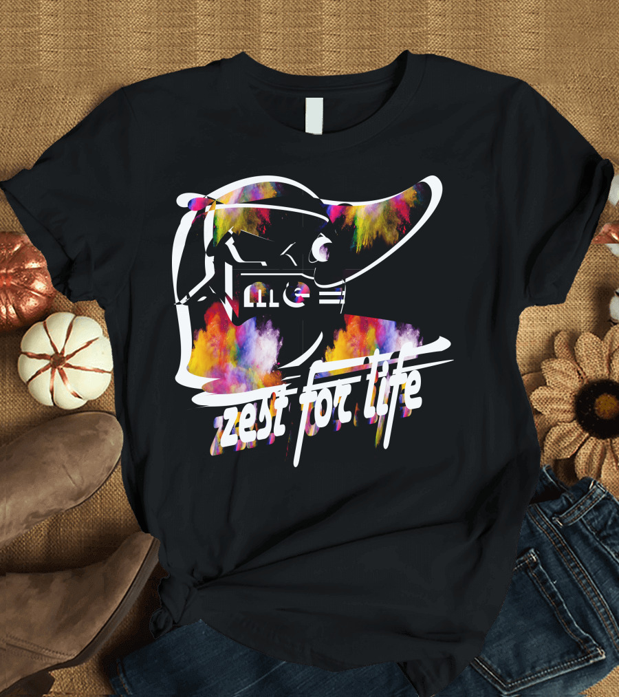 Zest for Life Colorful Vans Graphic Explosion T-Shirt