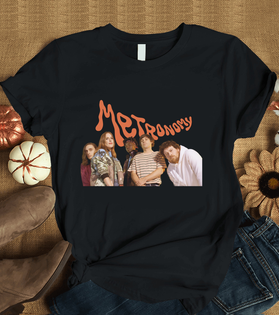 Metronomy Band Members Group Photo T-Shirt