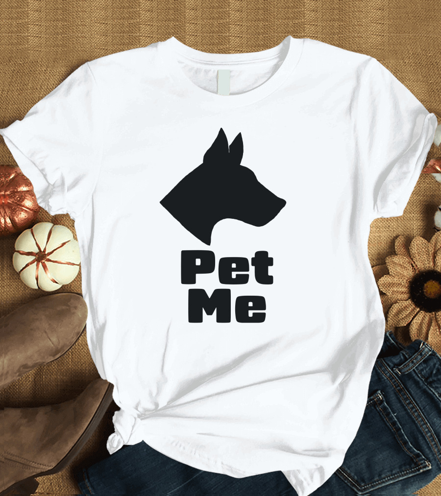 Pet Me Puppy Play Dog T-Shirt