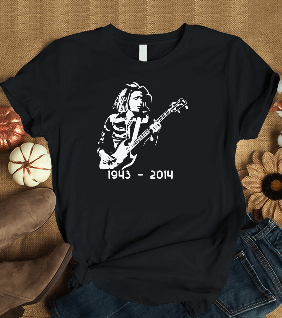 Jack Bruce 1943-2014 Cream Bassist T-Shirt