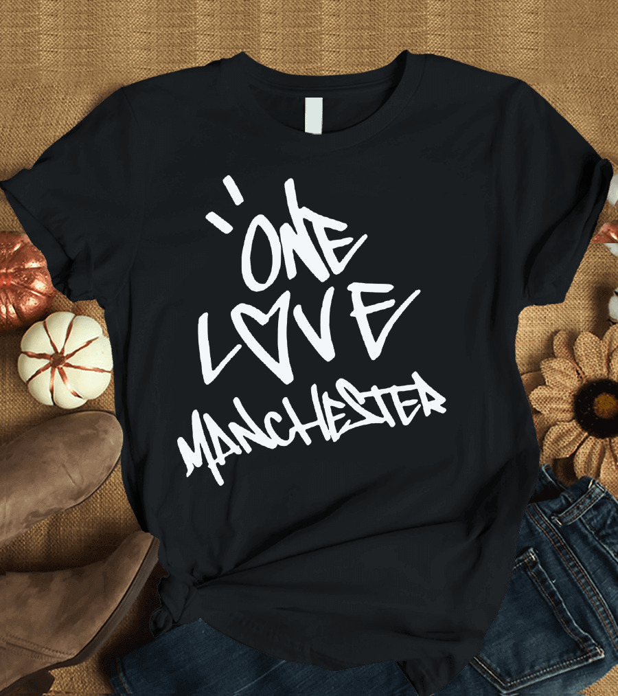 One Love Manchester Dark T-Shirt