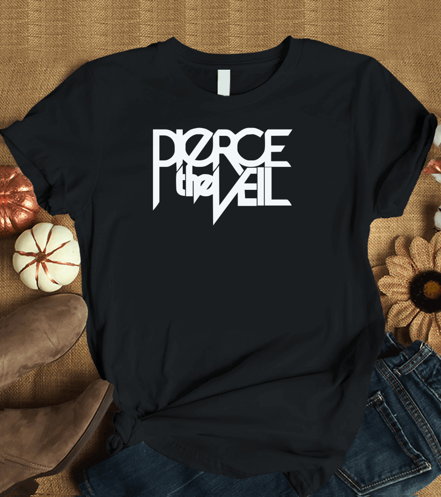 Pierce The Veil Modern Typography T-Shirt