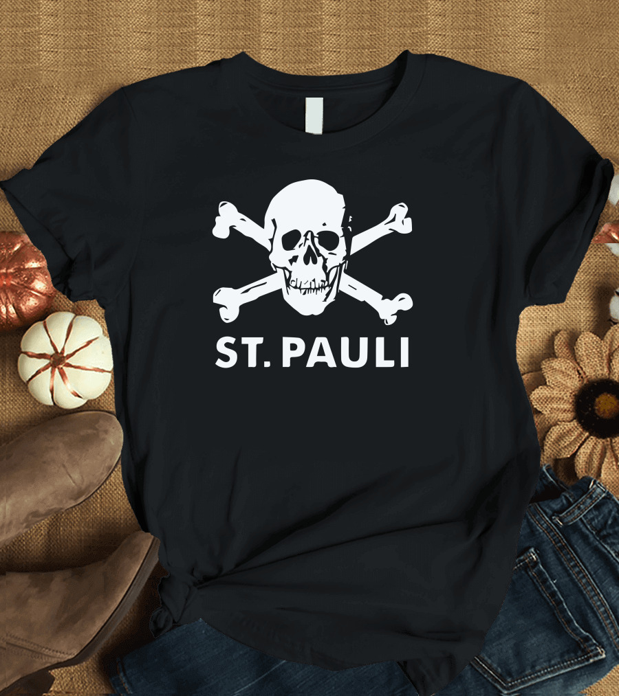 St Pauli Skull and Crossbones T-Shirt