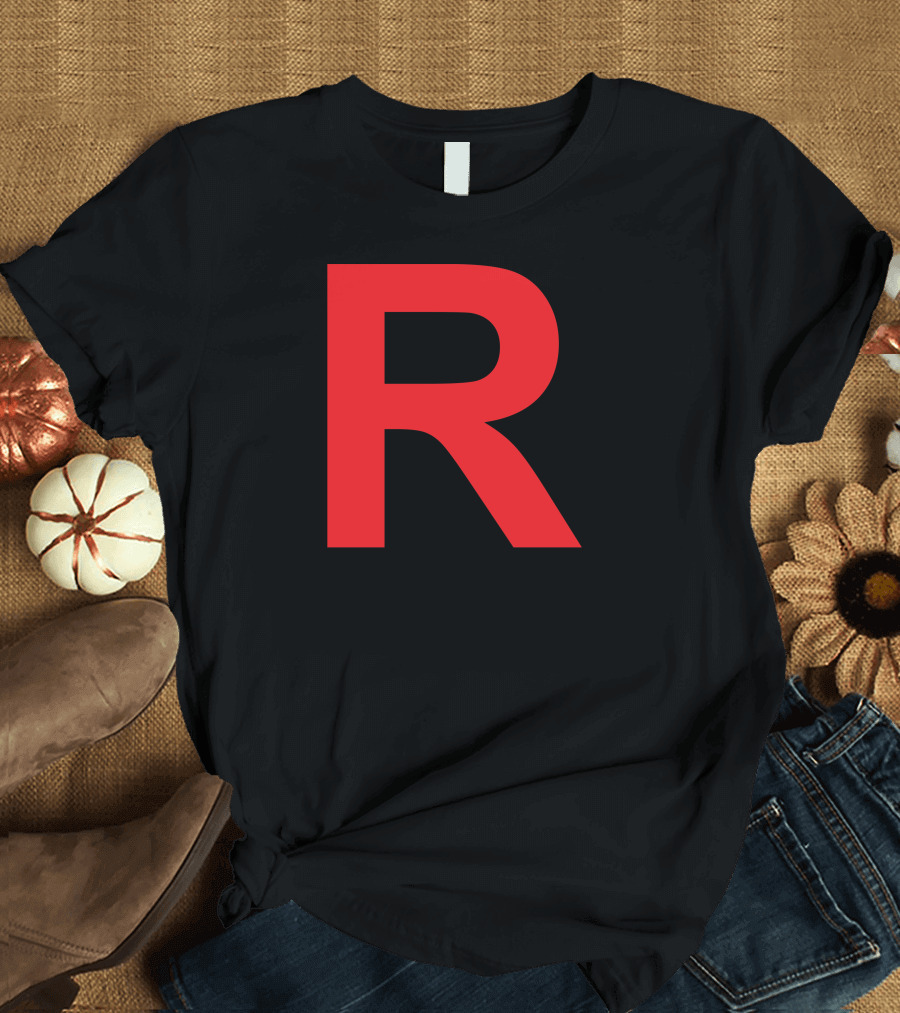 Team Rocket Bold Red R T-Shirt