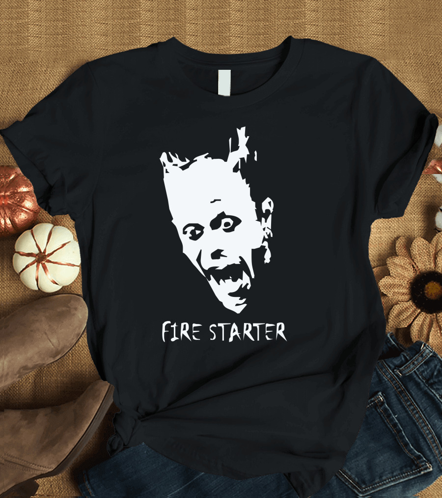 Fire Starter Prodigy Face Iconic Dance Music Festival T-Shirt
