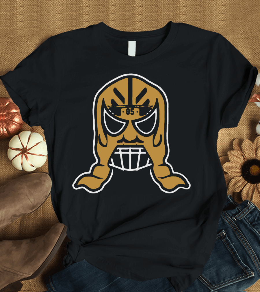 George Kittle 85 Lucha Libre Mask T-Shirt