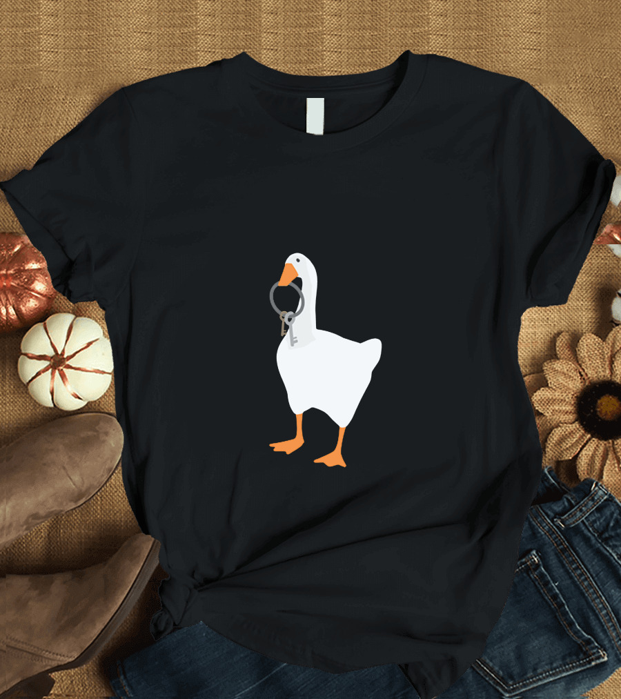 Honk Goose Holding Key Merchandise T-Shirt