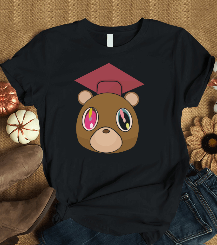 Graduation Bear Kanye West College Dropout Mascot T-Shirt