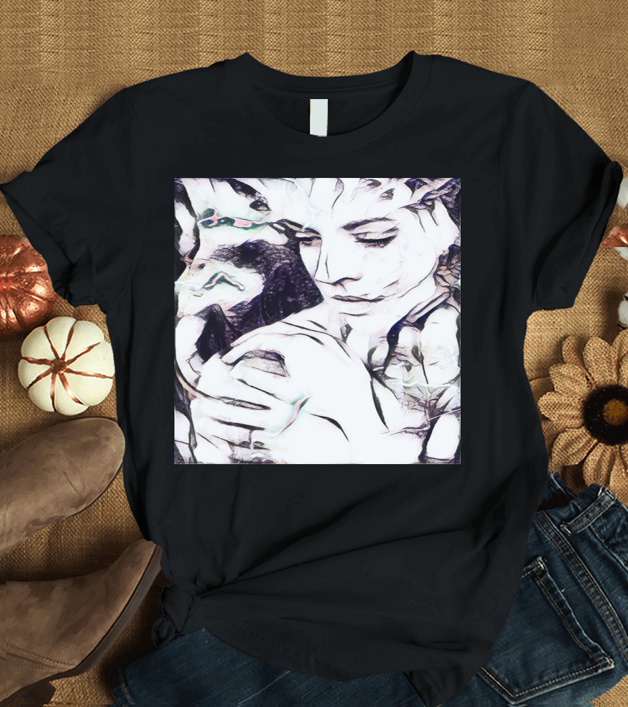 Lookatlonely Ethereal Dreamlike Embrace Artistry T-Shirt