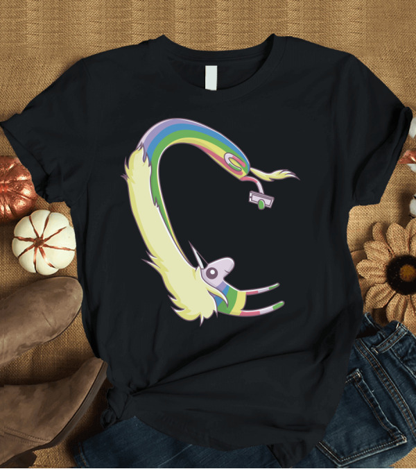 T-Shirt: Adventure Time Lady Rainicorn Taking Selfie T-Shirt Adventure Time Lady Rainicorn Taking Selfie T-Shirt