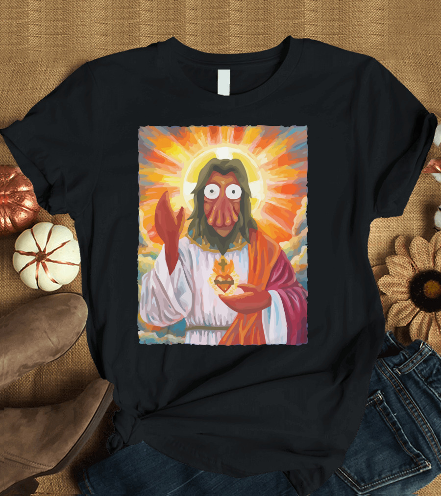 Our Lord And Savior Zoidberg Jesus Mashup T-Shirt
