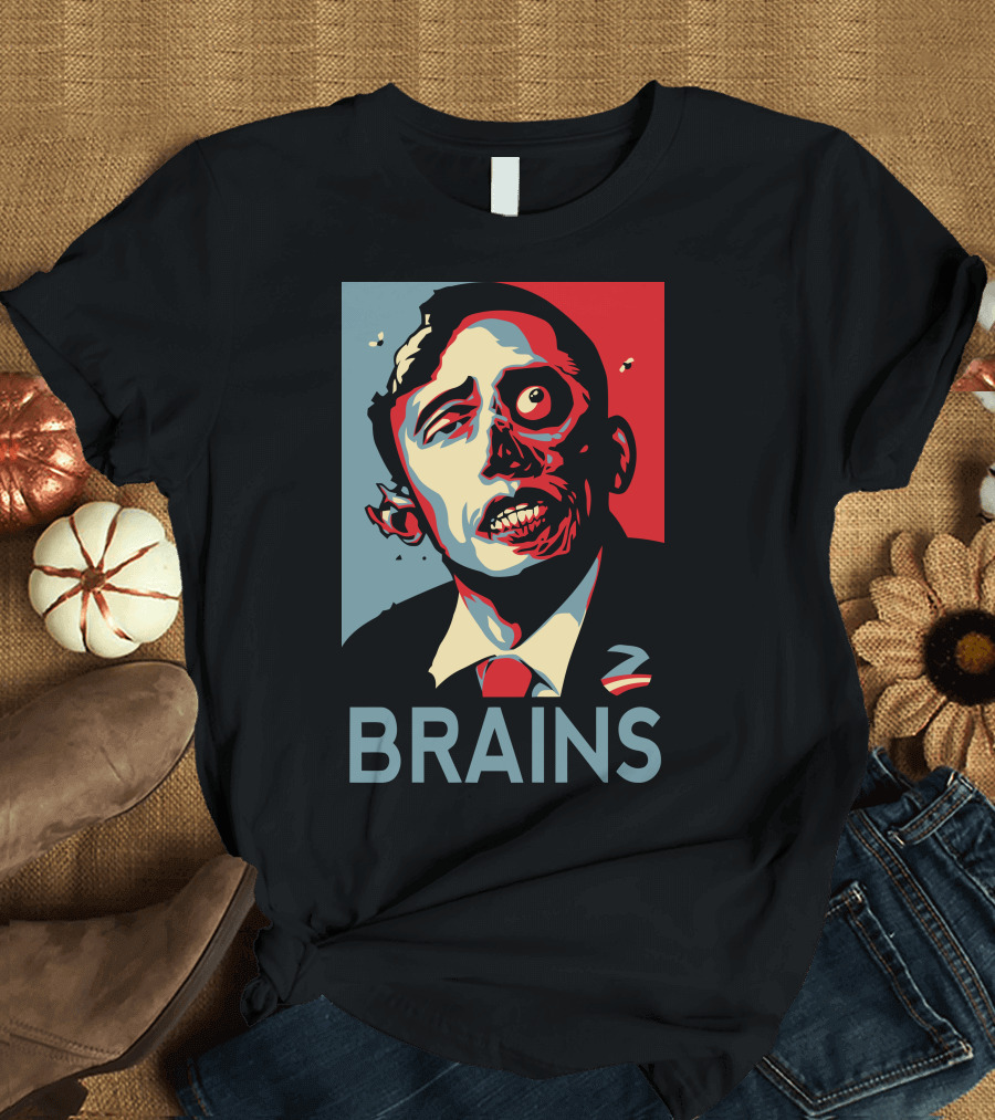 Zombama Brains T-Shirt