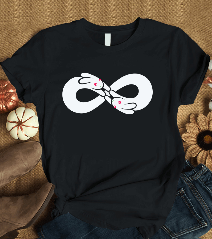 Bunnies Forever Infinity Loop T-Shirt