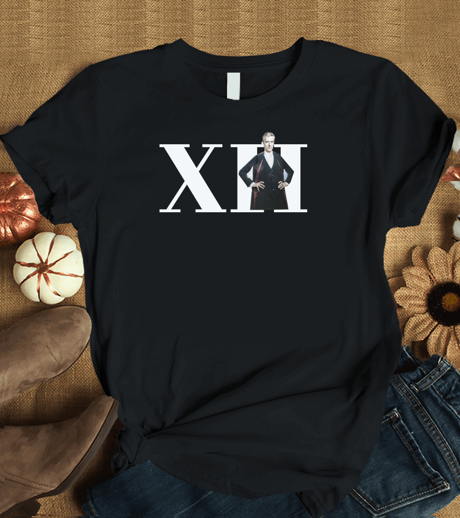 Doctor Who 12Th Doctor XII Roman Numerals T-Shirt