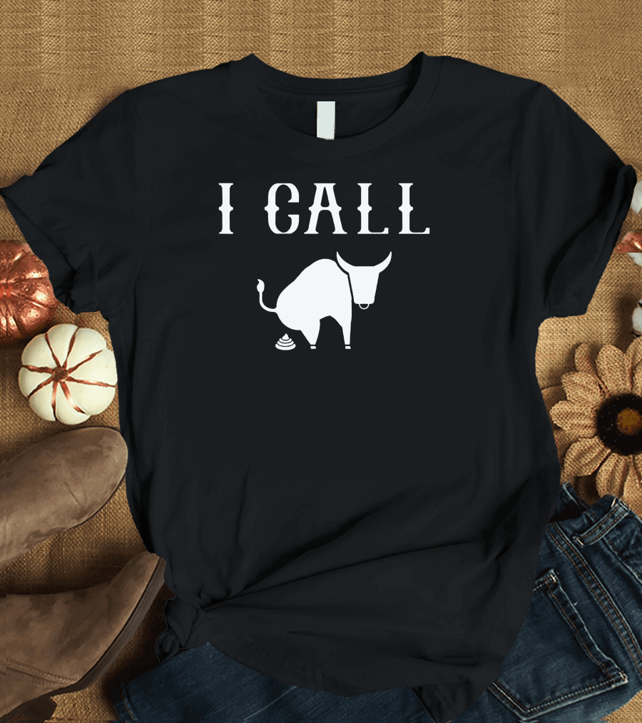 I Call Bull with Minimalist Bull T-Shirt