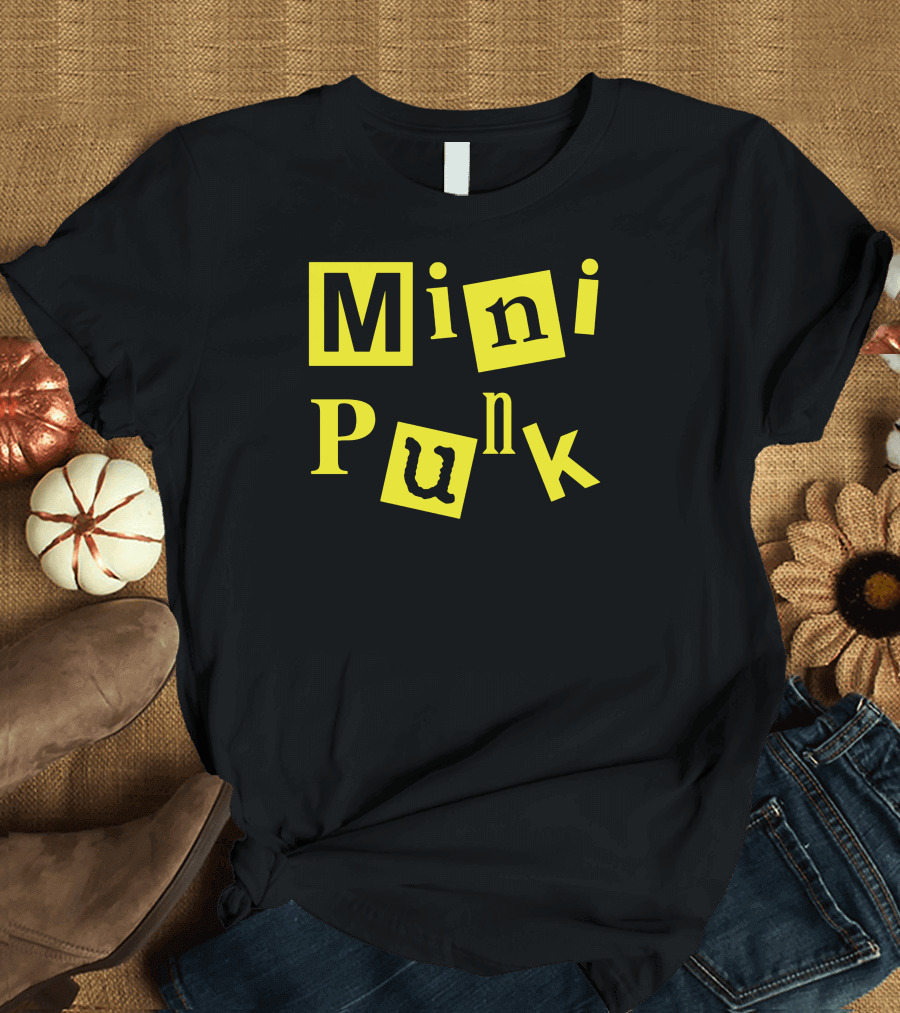 Mini Punk Baby Black T-Shirt