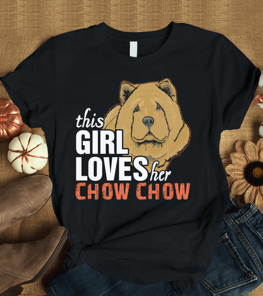 This Girl Loves Her Chow Chow T-Shirt
