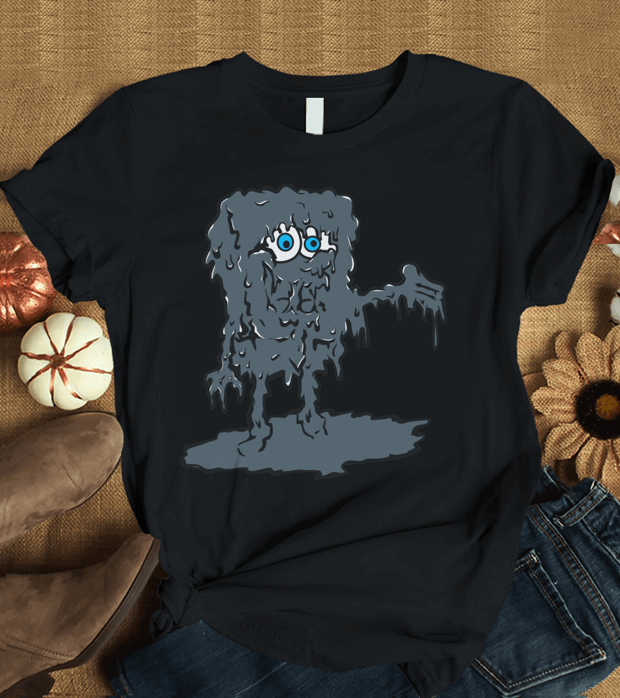 Bob Spoon Melting Character with Blue Eyes T-Shirt