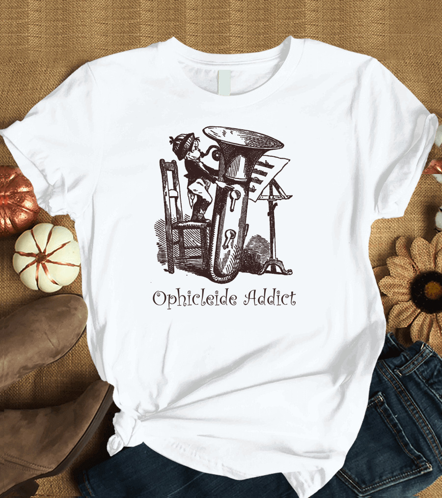 Ophicleide Addict Music Enthusiast Instrument T-Shirt