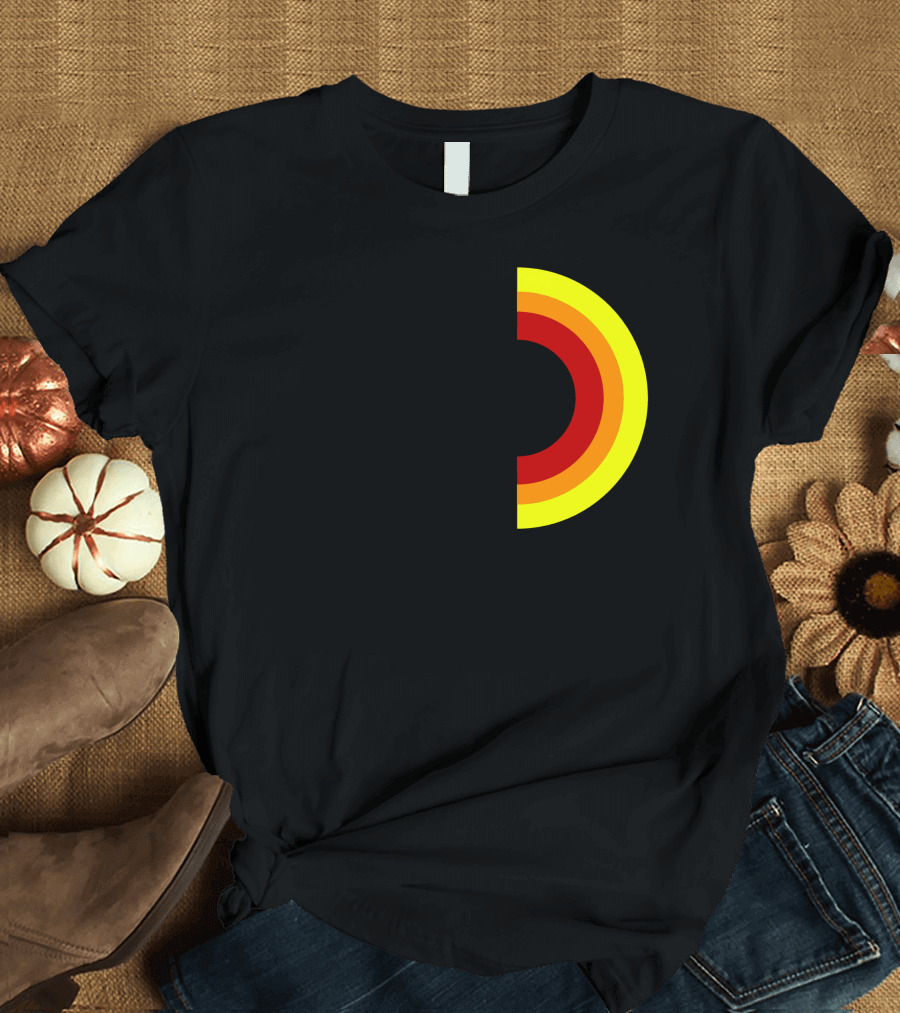 LIVE FOR TODAY Retro Circle T-Shirt