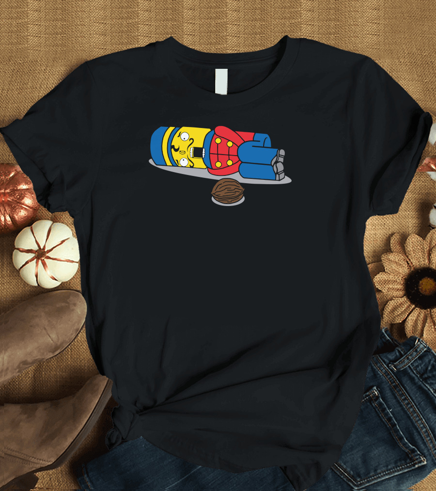 Nutcracker Toy Soldier Cartoon T-Shirt