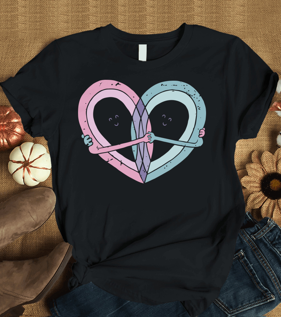Pure Love Hugging Hearts T-Shirt