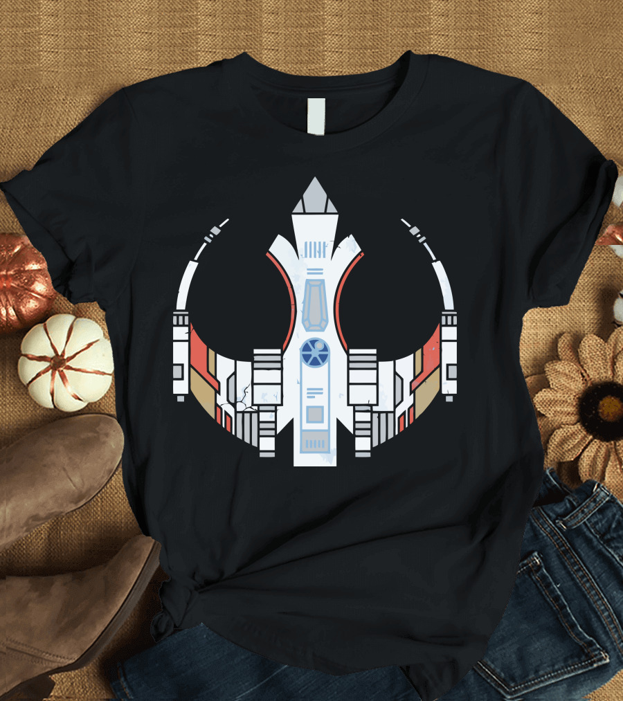 Rebel Starship Emblem Fusion T-Shirt