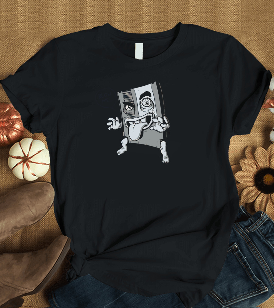Creep Cartridge Blow Me Retro Gamer T-Shirt
