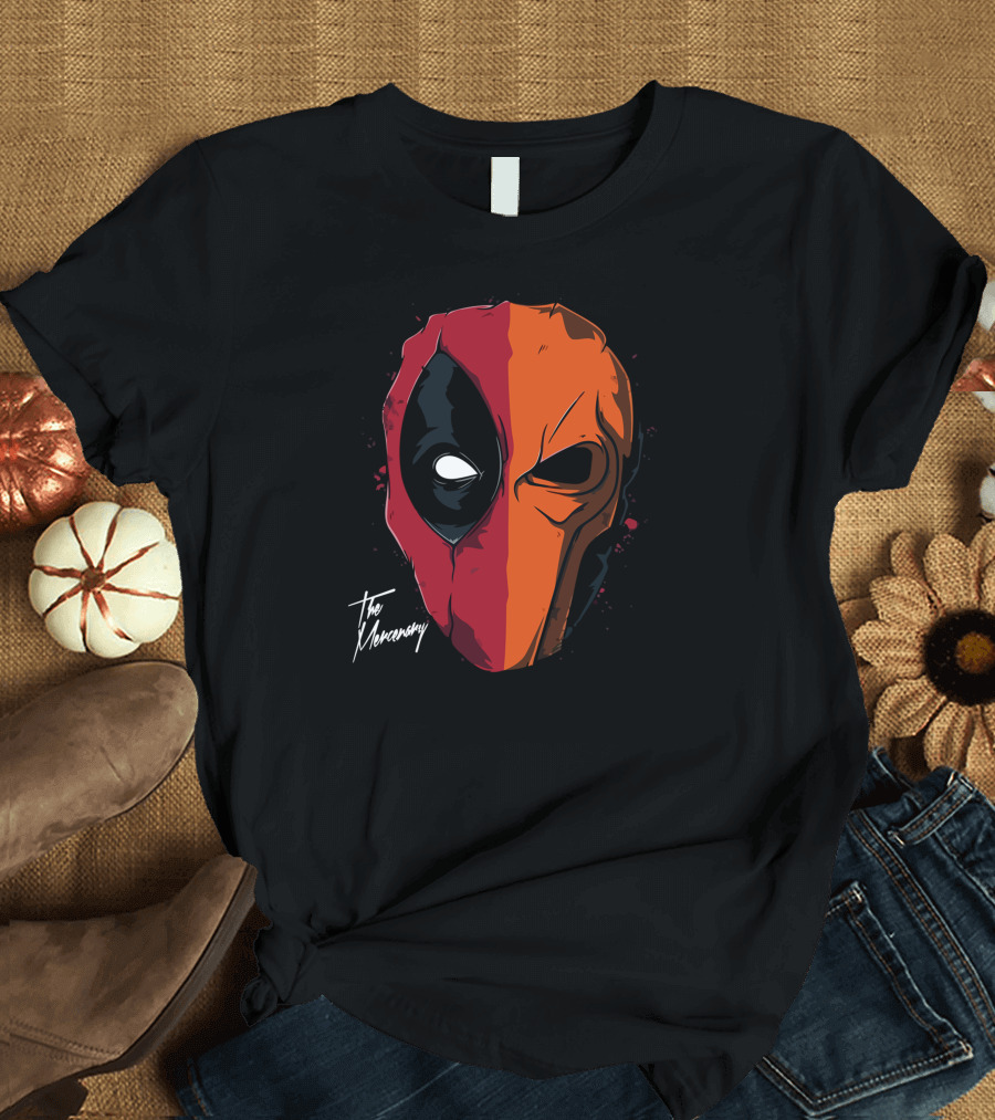 The Mercenary Mask - Daft Mercenary Fusion T-Shirt
