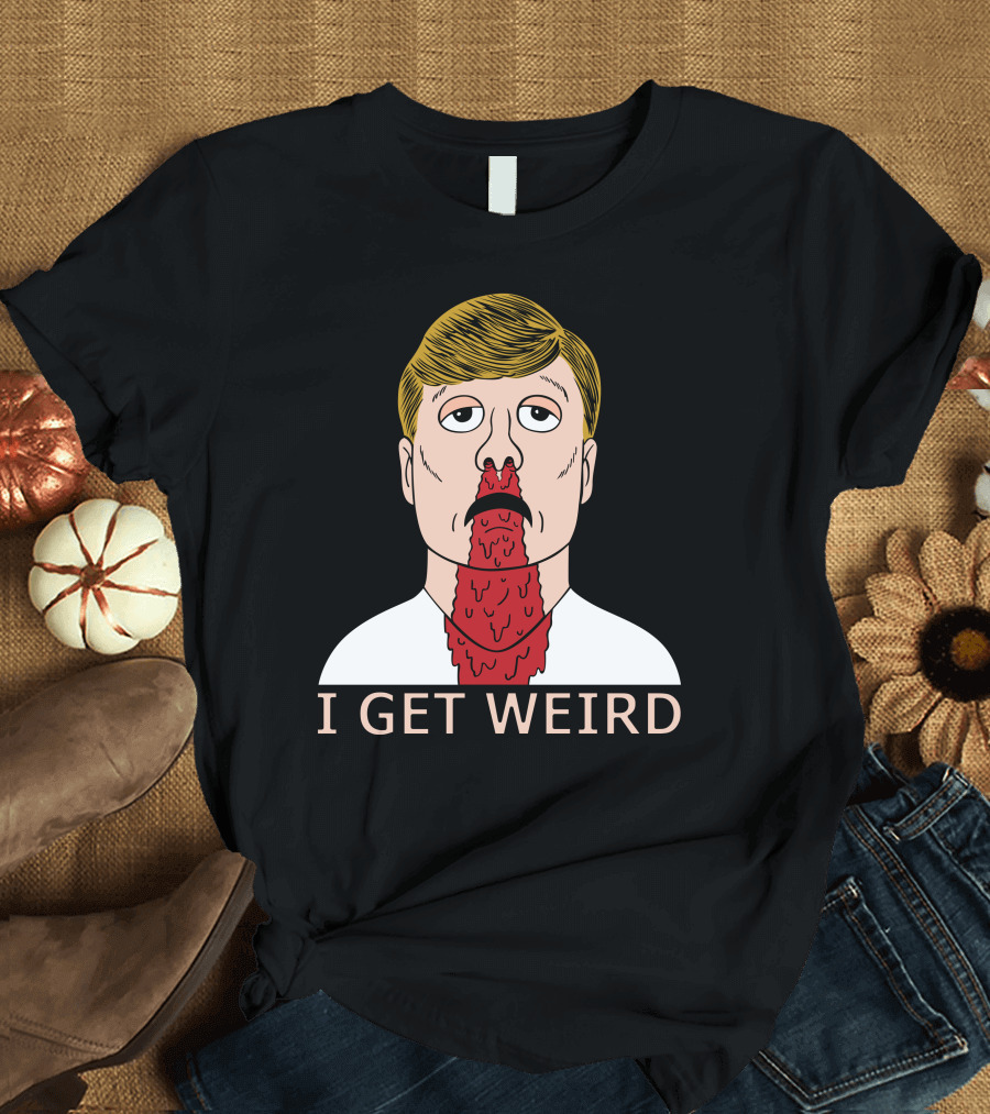 I Get Weird Andrew WK Bloody T-Shirt