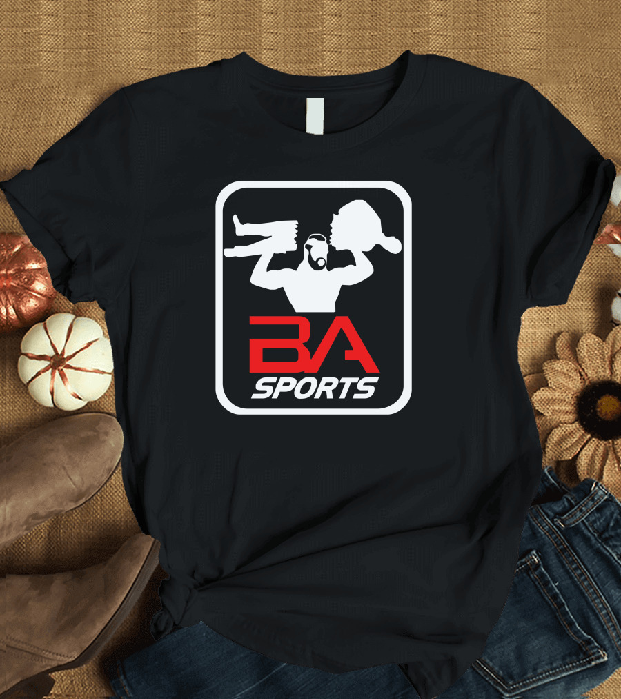 BA Sports Bodybuilder Icon Carrying Heavyweight T-Shirt